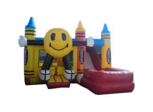 Happy Crayon Space Saver Combo Bouncer